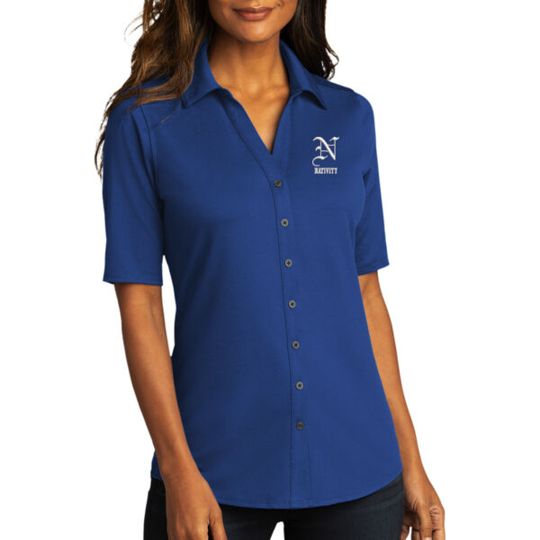 Port Authority® Ladies City Stretch Top - Embroidered Logo Thumbnail