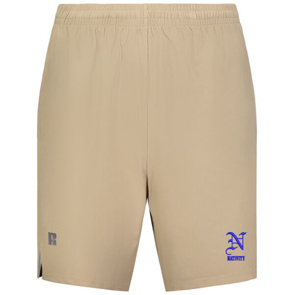 Russell Legend Stretch Woven Shorts - Embroidered Logo Thumbnail