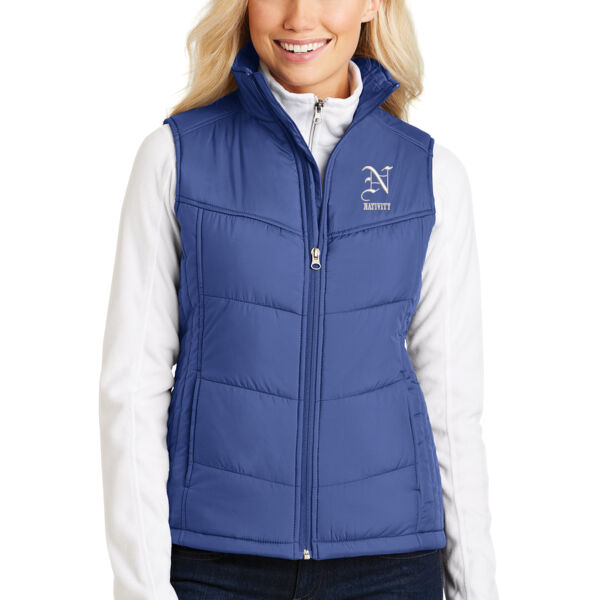 Port Authority ® - Ladies Puffy Vest - Embroidered Logo Thumbnail