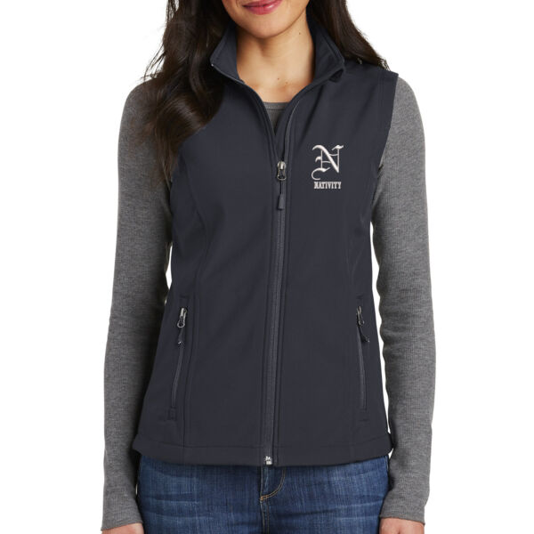 Port Authority Ladies Core Soft Shell Vest - Embroidered Logo Thumbnail