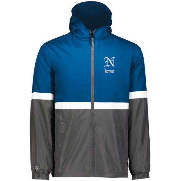 Holloway Turnabout Reversible Jacket - Embroidered Logo Thumbnail