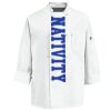Eight Knot Button Chef Coat with Thermometer Pocket Thumbnail