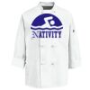 Eight Knot Button Chef Coat with Thermometer Pocket Thumbnail