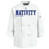 Eight Knot Button Chef Coat with Thermometer Pocket Thumbnail
