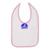 Infant Contrast Trim Premium Jersey Bib Thumbnail